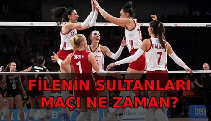 FİLENİN SULTANLARI MAÇI NE ZAMAN? VNL Milletler Ligi Filenin Sultanları çeyrek final maçı ne zaman? Türkiye – Kanada maçı hangi gün, saat kaçta, hangi kanalda?