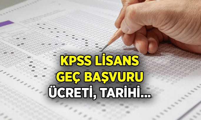 KPSS Lisans geç başvuru ücreti ne kadar, başvuru nasıl yapılır? 2026 KPSS Lisans geç başvuru ne zaman, kaç gün sürecek?