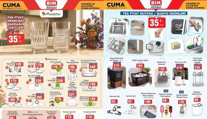 YARIN RAFLARDA 24 TEMMUZ… BİM AKTÜEL KATALOĞU: Bu hafta BİM’de hangi ürünler indirime giriyor? BİM katalog indirimli ürünler tüm liste