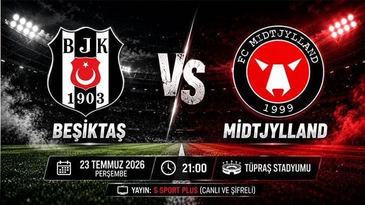 BEŞİKTAŞ-MIDTJYLLAND MAÇI NE ZAMAN, SAAT KAÇTA? Hangi Kanalda, Şifresiz mi? Yeni Transfer İlk 11’de mi?