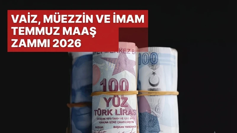 VAİZ, MÜEZZİN VE İMAM MAAŞLARI ZAMLI MAAŞLARI! 2026 Ocak zammı ile vaiz, müezzin ve imam maaşı ne kadar oldu?