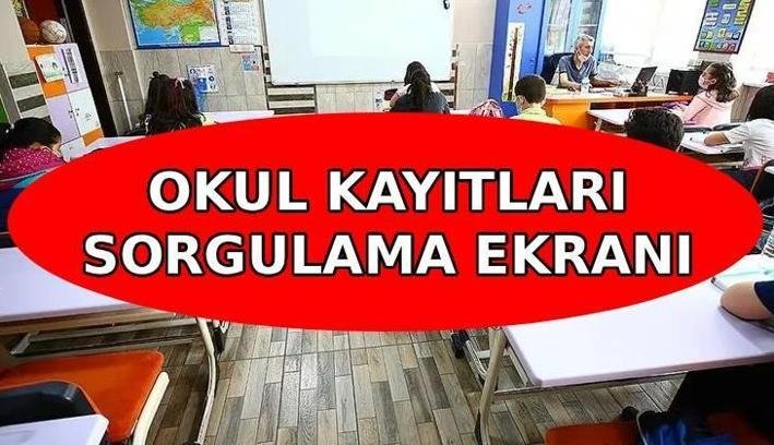 OKUL KAYITLARI SORGULAMA EKRANI E-DEVLET: Çocuğum hangi okula gidecek? Anaokulu, ilkokul 1. sınıf, ortaokul 5. sınıf adrese dayalı okul kayıtları belli oldu mu?