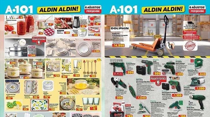 A101 6 AĞUSTOS AKTÜEL KATALOĞU YARIN SATIŞTA! A101 Aldın Aldın 6 Ağustos Perşembe aktüel kataloğunda hangi ürünler satışa sunulacak? Su Sebili, 7 Kg Çamaşır Makinesi, Dikiş Makinesi, Stand Mikser, Waffle Makinesi, Cam Çay Makinesi