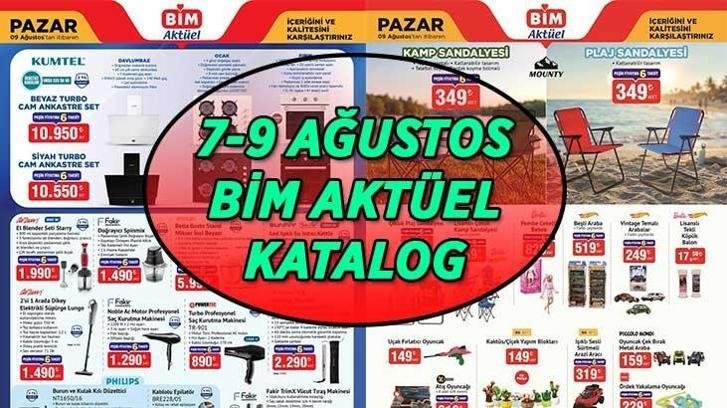 AĞUSTOS AYI BİM AKTÜEL İNDİRİMLERİ 7-9 AĞUSTOS | BİM 9 Ağustos Pazar aktüel kataloğunda hangi ürünler satışa sunulacak? Tuşlu Cep Telefonu, Led Aydınlatmalı Tavan Vantilatörü, Kamp Sandalyesi, Çocuk Plaj Sandalyesi…