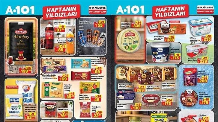 A101 HAFTANIN YILDIZLARI 8-14 AĞUSTOS! A101 Aldın Aldın 13 Ağustos Perşembe aktüel kataloğunda hangi ürünler satışa çıkacak? 4 Programlı Bulaşık Makinesi, Termosifon, Dijital Çay Makinesi, Stantlı Şarjlı Su Pompası…