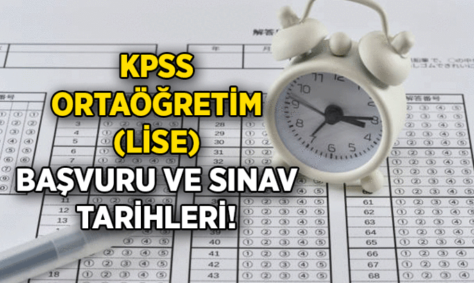 AY SONUNA DİKKAT KAÇIRMAYIN 📌 KPSS Ortaöğretim lise sınavı başvurusu ne zaman, nasıl yapılır? 2026 KPSS Ortaöğretim lise sınavı hangi ayda, hangi gün uygulanacak?