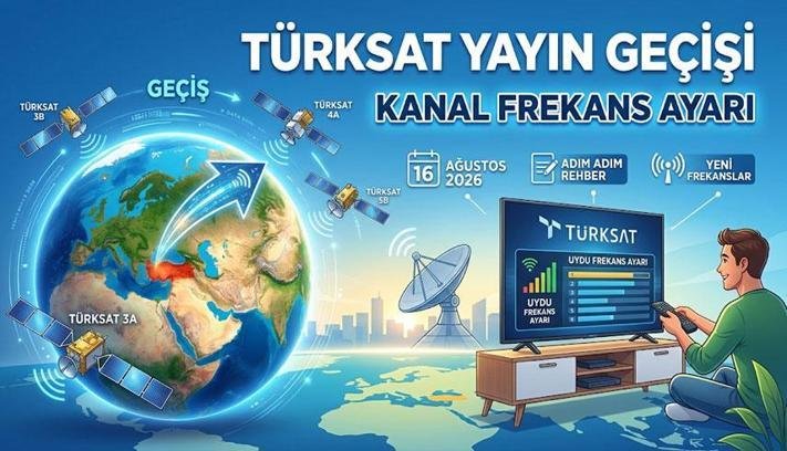 TÜRKSAT 3A FREKANS DEĞİŞİKLİĞİ! Kanal/Frekans Ayarı Nasıl Yapılır? Sinyal yok uyarısı nasıl düzeltilir? (Çanak Yönü Değişecek mi?)