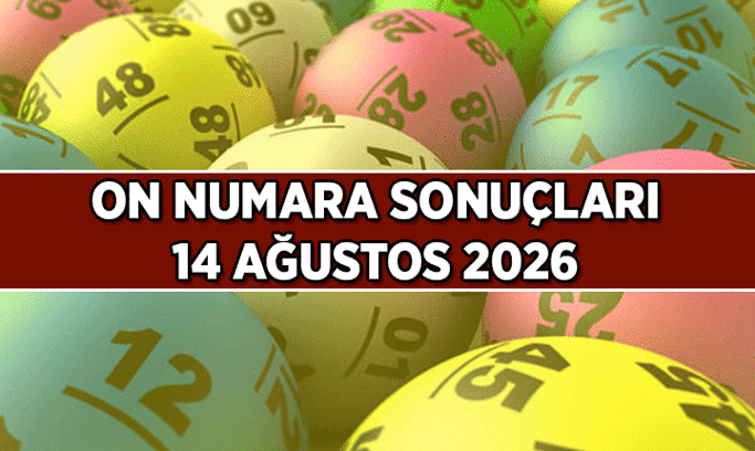 On Numara Çekiliş Sonuçları ne zaman, saat kaçta, hangi kanalda açıklanacak? 14 Ağustos 2026 On Numara sonuçları sorgulama ekranı