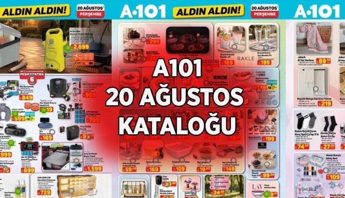 A101 AKTÜEL KATALOG YENİ ÜRÜNLER: 20 Ağustos’ta satışta! A101’de bu hafta hangi ürünler indirime girecek? A101 yeni katalog