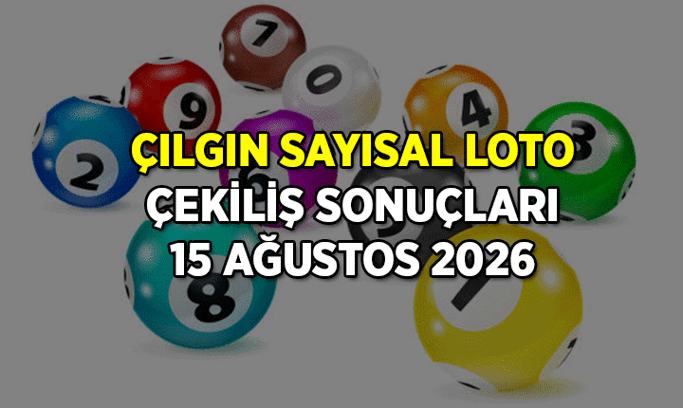 Çılgın Sayısal Loto çekiliş sonuçları ne zaman, saat kaçta, hangi kanalda açıklanacak? 15 Ağustos 2026 Sayısal Loto sonuçları sorgulama ekranı