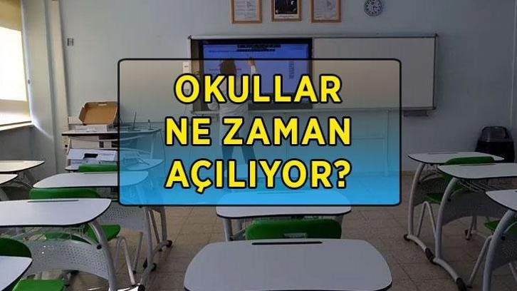 OKULLARIN AÇILIŞ TARİHİ 2026-2027: Okullar ne zaman açılıyor? İlkokul, ortaokul ve liseler hangi tarihte okula başlıyor?