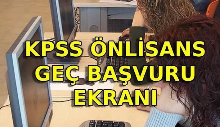 ÖSYM AİS KPSS ÖNLİSANS GEÇ BAŞVURU EKRANI AÇILDI 🟠 KPSS önlisans geç başvuruları ne zaman alınacak, geç başvuru ücreti ne kadar? KPSS önlisans sınavı ne zaman?