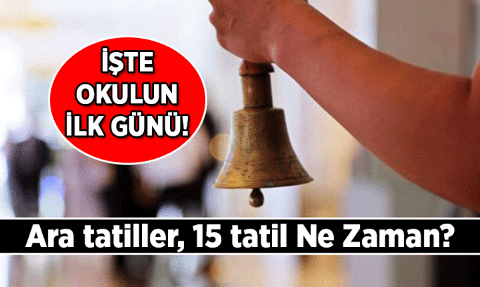 Okullar ne zaman açılacak? 2026-2027 Öğrenciler okula ne zaman başlıyor, ara tatiller ve 15 tatil hangi tarihlerde?