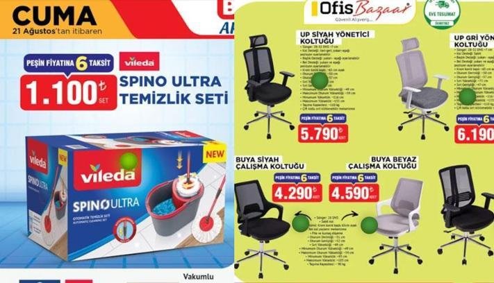 BİM AKTÜEL KATALOG İNDİRİMLİ ÜRÜNLER SATIŞTA! 21 Ağustos Cuma ve 26 Ağustos Çarşamba BİM Aktüel ürünler tam listesi