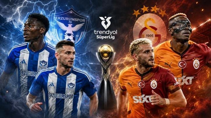 ERZURUMSPOR GALATASARAY MUHTEMEL 11’LER | Erzurumspor – Galatasaray maçı hangi kanalda, saat kaçta, nerede izlenir?
