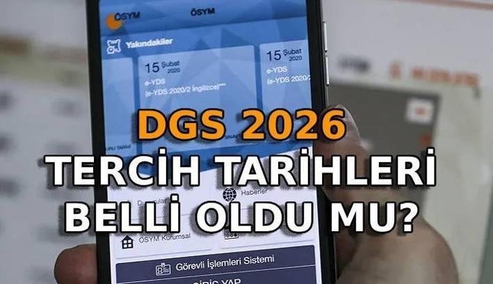 DGS TERCİHLERİ 2026📌DGS tercihleri ne zaman başlıyor, kılavuz yayınlandı mı? DGS taban puanları belli oldu mu?