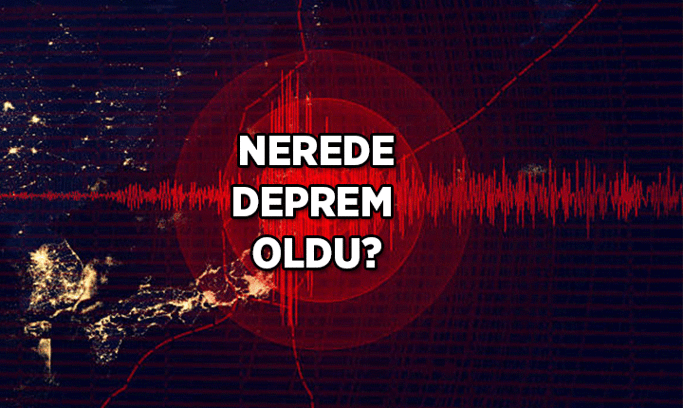 YENİ DEPREM HABERLERİ 🔊 Deprem mi oldu? 29 Ağustos son dakika son depremler