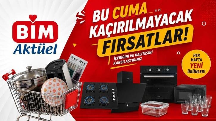 YENİ HAFTANIN BİM AKTÜEL KATALOGLARI 1-4-6 EYLÜL! BİM 1-4-6 Eylül aktüel kataloglarında hangi ürünler satışa sunulacak? Akıllı Saat, Kablosuz Speaker, Elektronik Yaka Rozeti, Mantar Masa Lambası, Yazı Tahtası 12 İnç…