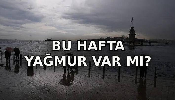 HAVA DURUMU HABERLERİ ☂️ BU HAFTA YAĞMUR VAR MI? AKOM’dan İstanbul’da için sağanak uyarısı geldi! Yağmur ne zaman yağacak?