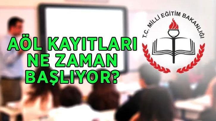 AÖL KAYIT VE KAYIT YENİLEME TARİHLERİ 2026: Açık lise kayıtları başladı mı, ne zaman başlıyor? AÖL kayıt yenileme tarihi belli oldu mu?