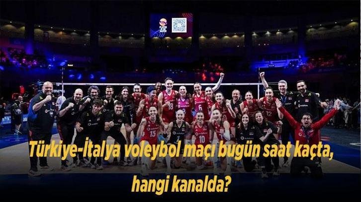 FİLENİN SULTANLARI FİNALDE! Türkiye-İtalya voleybol maçı bugün saat kaçta, hangi kanalda? Avrupa şampiyonluğu için sahadalar