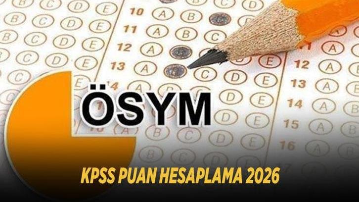 KPSS PUAN HESAPLAMA 2026: KPSS lisans puanı nasıl hesaplanıyor, 4 yanlış 1 doğruyu götürüyor mu? Net ve puan hesaplama formülü