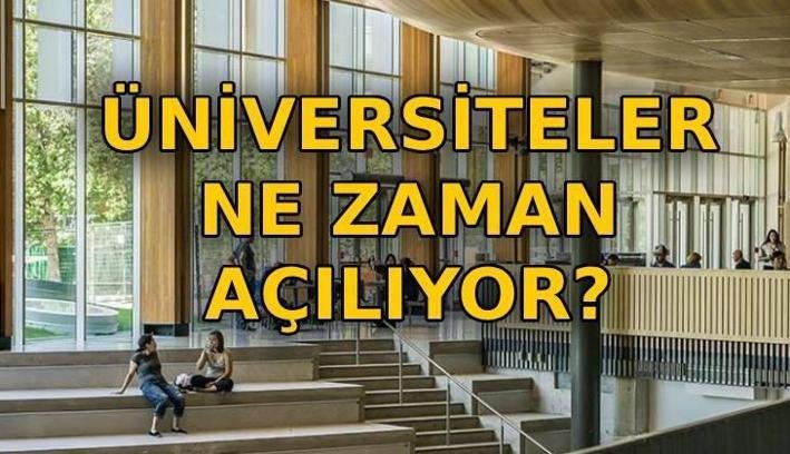 ÜNİVERSİTELER NE ZAMAN AÇILIYOR? 2026-2027 güz dönemi özel ve devlet üniversitelerinin ders başı tarihleri ve akademik takvimi belli oldu mu?