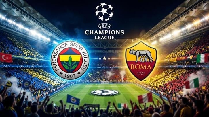 Fenerbahçe – Roma maçı ne zaman, saat kaçta? UEFA Şampiyonlar Ligi Fenerbahçe – Roma maçı hangi kanalda, şifresiz mi?