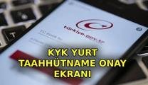 KYK YURT TAAHHÜTNAME ONAY EKRANI saat kaçta kapanıyor? KYK yurt taahhütnamesi nasıl ve nereden yapılır?