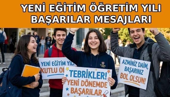 YENİ EĞİTİM ÖĞRETİM YILI MESAJLARI: Farklı, kısa, uzun, resimli, en güzel eğitim-öğretim yılı mesajları! Öğrenciler, öğretmenler ve veliler için başarılar mesajları…