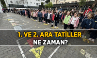 YENİ ARA TATİLLER NE ZAMAN? 2026-2027 1. ve 2. Ara Tatil Tarihleri başlangıç – bitiş günleri
