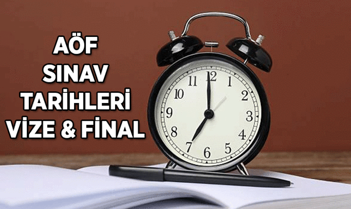YEPYENİ AÖF AKADEMİK TAKVİM 2026-2027: AÖF sınav tarihleri ne zaman? AÖF vize, final sınavları hangi tarihlerde uygulanacak?
