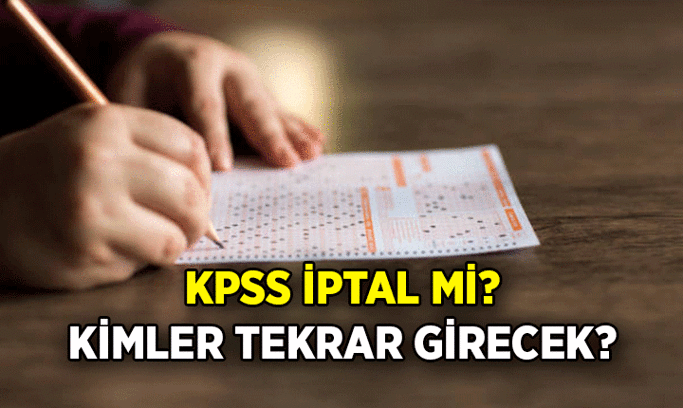 KPSS HABERLERİ ❗ KPSS iptal mi, kimler, neden tekrar girecek? 6 Eylül 2026 KPSS (Lisans) Genel Yetenek-Genel Kültür (GK-GY) sınavının yenisi ne zaman uygulanacak?