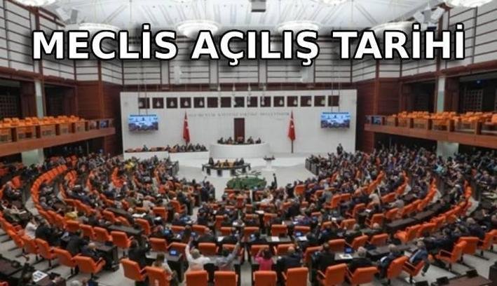 MECLİS NE ZAMAN AÇILIYOR? TBMMM yeni yasama yılı ne zaman başlıyor? Meclis açılış tarihi