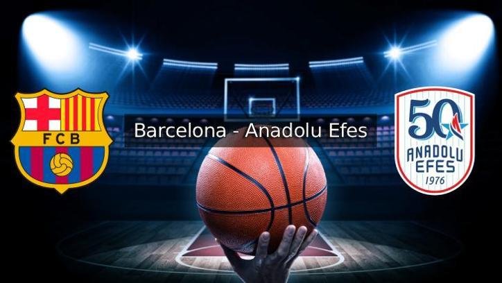 Barcelona – Anadolu Efes maçı CANLI YAYIN KANALI: THY EuroLeague 1. hafta Barcelona – Anadolu Efes basket maçı hangi kanalda, saat kaçta, nereden izlenir?
