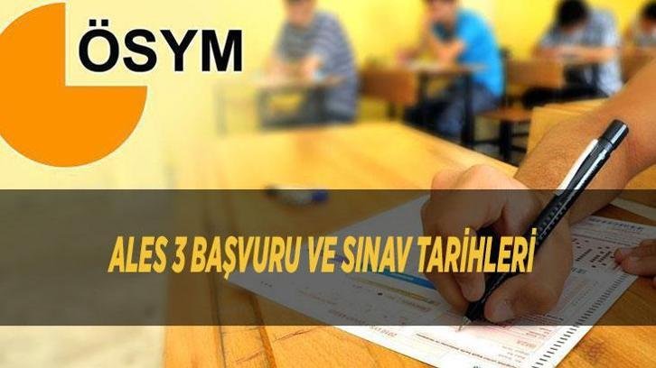 ALES 3 BAŞVURU VE SINAV TARİHLERİ || ALES ne zaman? 2026 ALES/3 başvuruları hangi tarihte başlıyor?