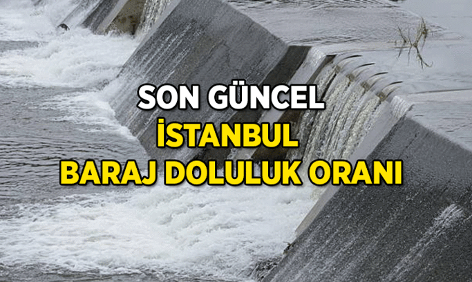 İSKİ’den Son güncelleme saat 09.14’te ⏰ İstanbul’da barajlar ne kadar dolu? 27 Eylül 2026 Bugün İstanbul’un barajlarında % kaç su var?