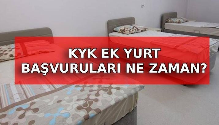 KYK EK YURT BAŞVURULARI NE ZAMAN 2026? KYK ek yurt başvuru ekranı açıldı mı, ne zaman açılacak, tarih belli oldu mu?