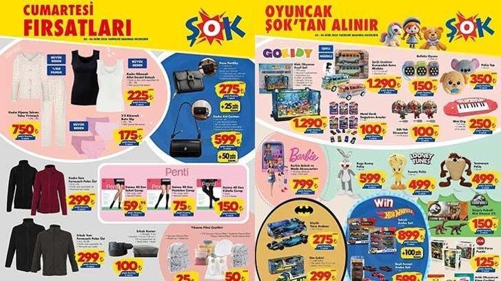 3-6 EKİM ŞOK AKTÜEL KATALOĞU SATIŞA ÇIKTI! ŞOK 3-6 Ekim aktüel kataloğunda hangi ürünler satışa sunulacak? Guess Erkek-Kadın Kol Saati Çeşitleri, Tam Fermuarlı Polar Üst, Şarjlı Uzaktan Kumandalı Retro Minibüs…