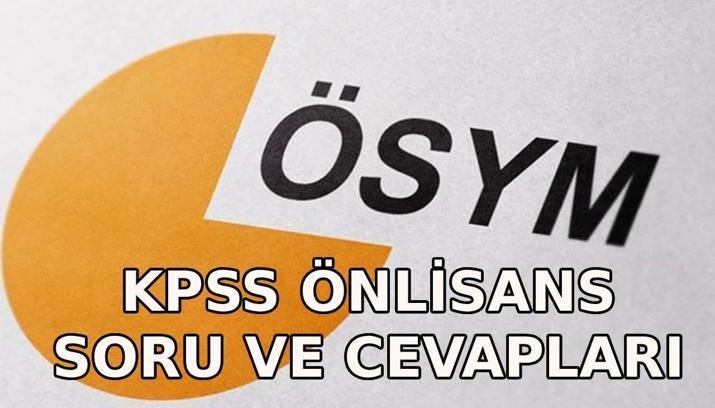 KPSS ÖNLİSANS SORULARI VE CEVAP ANAHTARI AÇILDI SON DAKİKA: KPSS Önlisans soru ve cevapları yayınlandı! KPSS Önlisans soru cevapları görüntüleme ekranı (ÖSYM AİS)
