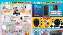 GÜNCEL A101 AFİŞİ (8 EKİM) YARIN SATIŞTA! A101 Aldın Aldın 8 Ekim Perşembe aktüel kataloğunda hangi ürünler satışa sunulacak? Mega Blender Set, Halı/Koltuk Yıkama Makinesi, Narenciye Sıkacağı, Valiz Çeşitleri, Baget Çanta, Jüt Görünümlü Naturel Halı