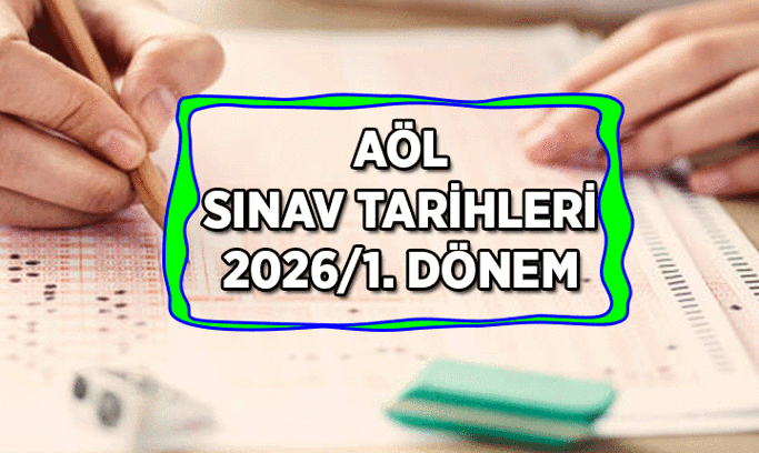 MEB AÇIK ÖĞRETİM LİSESİ AÖL sınav tarihleri takvimi: 1. Dönem Açık lise sınavları ne zaman? 2026 Açık Öğretim Lisesi e sınav ve yazılı sınav günleri