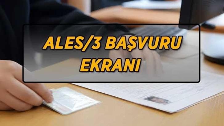 ALES/3 BAŞVURU EKRANI! ALES başvurusu nereden ve nasıl yapılır? ALES/3 sınav başvuru ücreti ne kadar?
