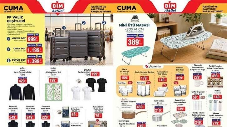BİM 9 EKİM CUMA KATALOĞU SATIŞA ÇIKTI! BİM 11-13-16 Ekim aktüel kataloglarında hangi ürünler satışa sunulacak? Şarjlı Süpürge, Kablosuz Dikey Süpürge, Stand Mikser, Sürgülü Aspiratör, Üflemeli Saç Düzleştirici, Buharlı Ütü…