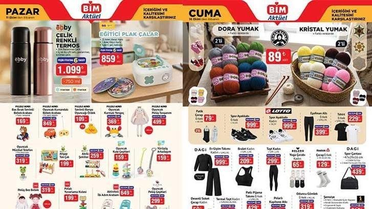 BUGÜN RAFLARDA SATIŞTA 11 EKİM PAZAR AKTÜEL KATALOĞU | BİM 13-16 Ekim aktüel kataloglarında hangi ürünler satışa sunulacak? Tava, Bot Saklama Kutusu, Çok Amaçlı Kapaklı Kutu, Krep Tava, 4’lü Renkli Pasta Tabağı, Lotto Spor Ayakkabı Kadın/Erkek…