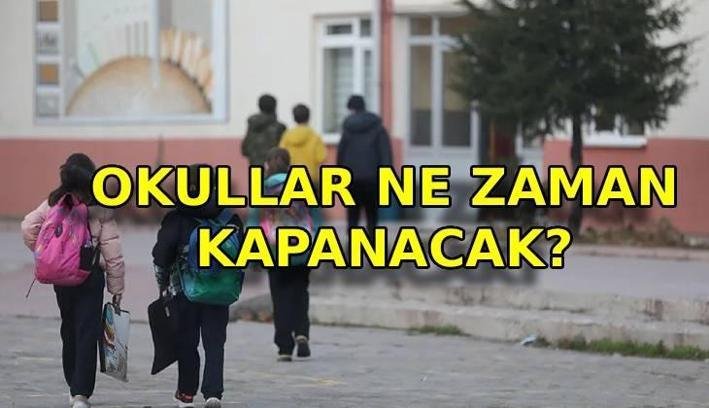 OKULLAR NE ZAMAN KAPANIYOR? Sömestr ve yaz tatili ne zaman başlayacak? 1. dönem ve 2. dönem MEB okulların kapanış tarihi