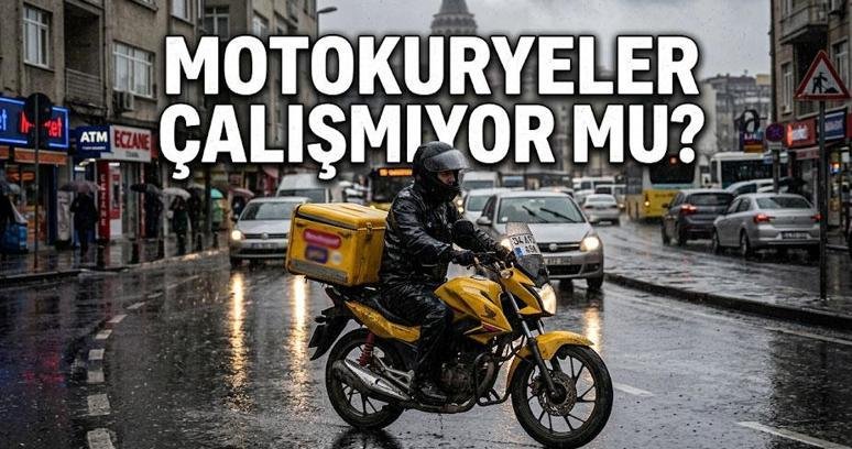 BUGÜN KURYELER ÇALIŞIYOR MU 15 EKİM PERŞEMBE? İstanbul’da bugün motokuryeler çalışmıyor mu? Yemek/market siparişleri iptal mi? Motosiklet yasak mı?