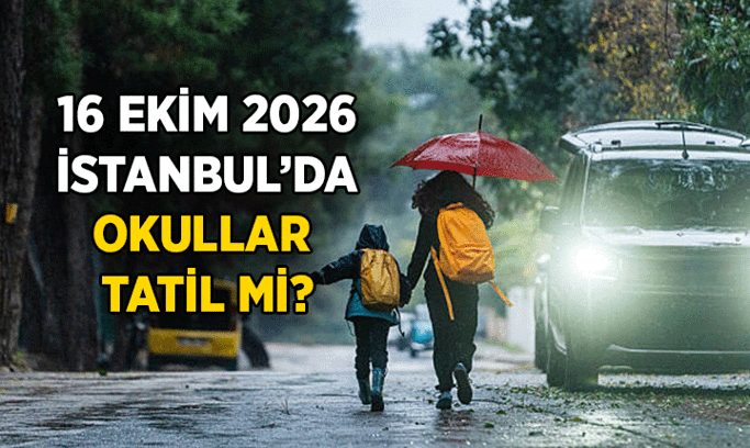 ÖĞRENCİLERİN GÜNDEMİ 📌 Okullar yarın da tatil mi? 16 Ekim 2026 İstanbul’da okullar yarın tatil oldu mu?