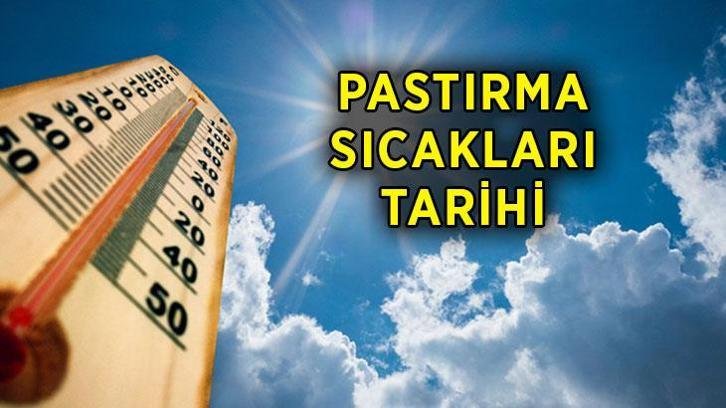 PASTIRMA SICAKLARI GELİYOR: 2026 Pastırma sıcakları ne zaman? Pastırma yazı kaç gün sürecek?
