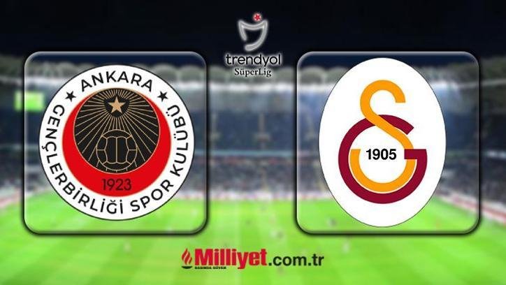 GS MAÇI CANLI YAYIN KANALI: Gençlerbirliği – Galatasaray maçı hangi kanalda, saat kaçta, nereden izlenir?
